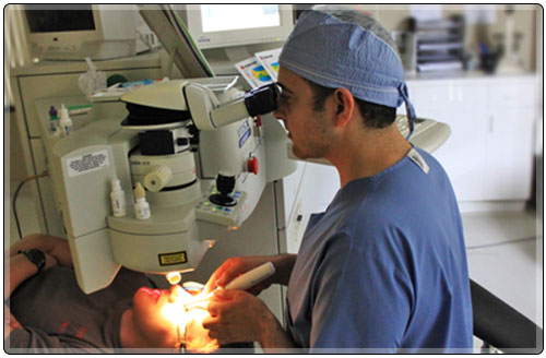 Ongoing Lasik surgery
